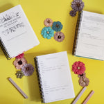 Undated All - in - One Novel Planner (A5 Pink splash) - Belinda Kroll