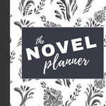Undated All - in - One Novel Planner (B5 Floral B&W) - Belinda Kroll