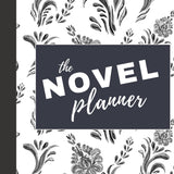 Undated All - in - One Novel Planner (B5 Floral B&W) - Belinda Kroll