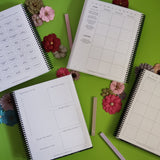 Undated All - in - One Novel Planner (B5 Pink splash) - Belinda Kroll