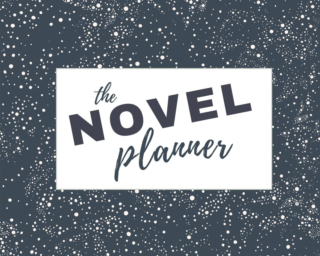 Undated All - in - One Novel Planner (B5 Starry Night) - Belinda Kroll