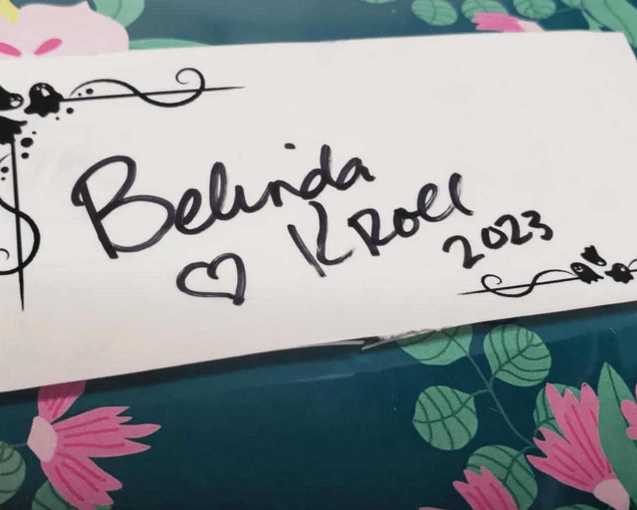 Book plate (author signature sticker) - Belinda Kroll