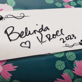 Book plate (author signature sticker) - Belinda Kroll