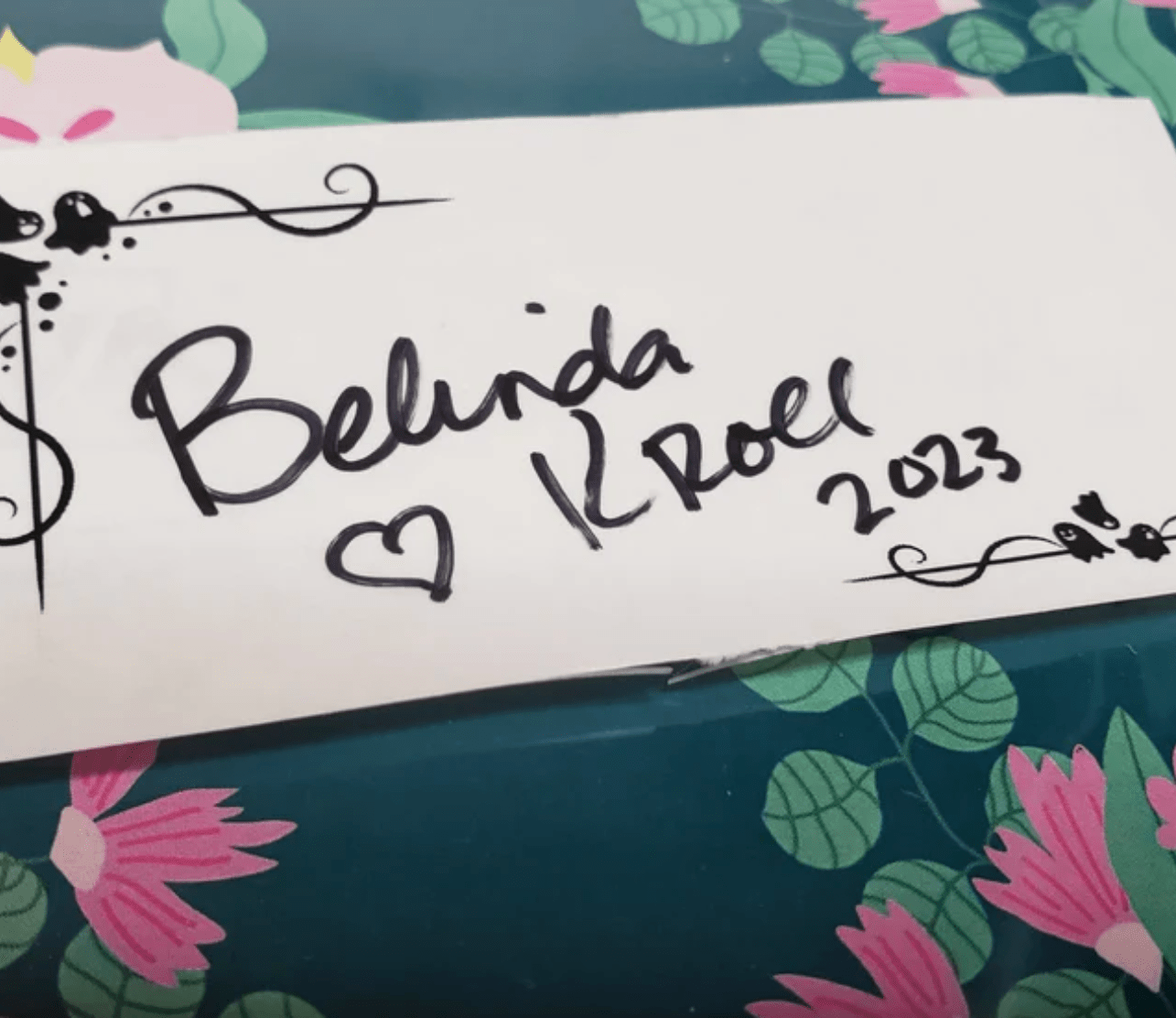 Book plate (author signature sticker) - Belinda Kroll