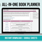 Digital NaNoWriMo all-in-one book planner - Belinda Kroll