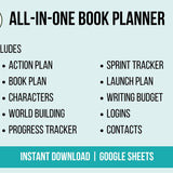 Digital NaNoWriMo all-in-one book planner - Belinda Kroll