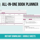 Digital NaNoWriMo all-in-one book planner - Belinda Kroll