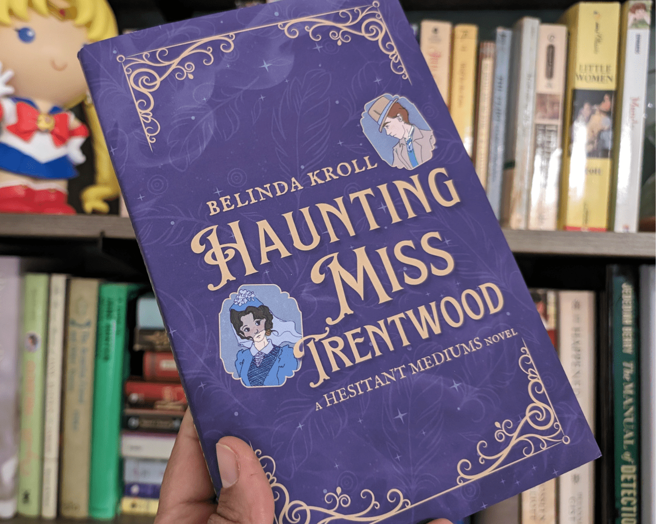 Haunting Miss Trentwood - signed illustrated editions - Belinda Kroll