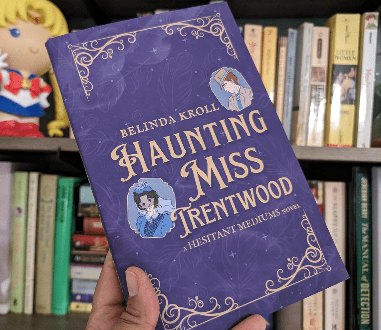 Haunting Miss Trentwood - signed illustrated editions - Belinda Kroll