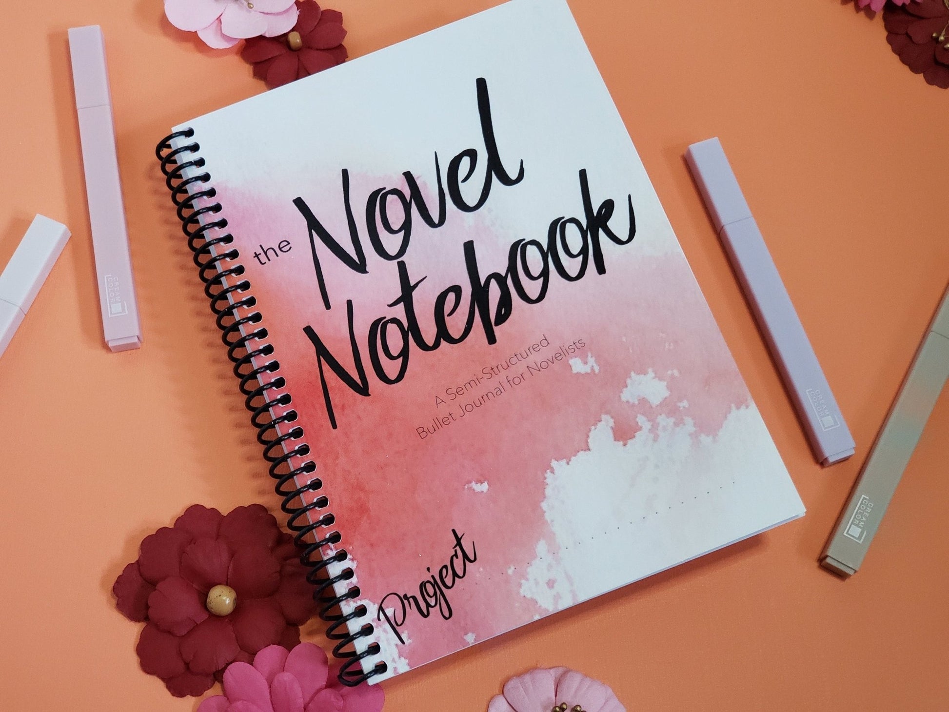 Undated A5 Writer's Brainstorm Journal for Pantsers - Belinda Kroll