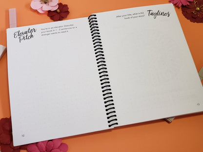 Undated A5 Writer's Brainstorm Journal for Pantsers - Belinda Kroll