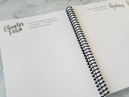 Undated A5 Writer's Journal with Monthly Habit Trackers - Belinda Kroll